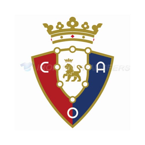 Osasuna Iron-on Stickers (Heat Transfers)NO.8425